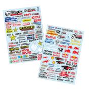 UK-Stickers (A4) VARIOUS MARQUE (2 feuilles) TEAM-C