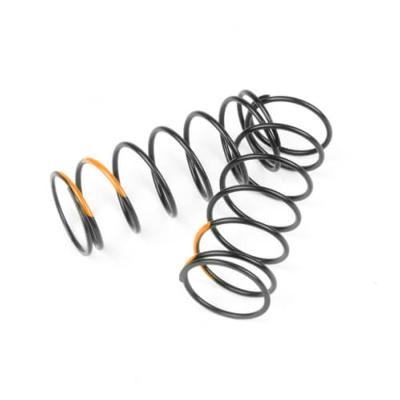 UK-Shock Spring Set (front, 1.4×7.125, 5.75lb/in, 50mm, orange) TEKNO-RC