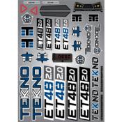 UK-Decal Sheet (ET48 2.0) TEKNO-RC
