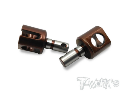 UK-Spring Steel Center Diff. Joint ( For Kyosho MP9,MP9e EVO/MP10 ) 2pcs. T-WORK'S