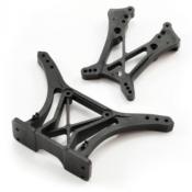 UK-Front and rear shock tower (Siege) FTX