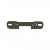 UK-Hyper 9 Cnc Rear Lower Arm Holder 3Deg & 5Deg HOBAO RACING