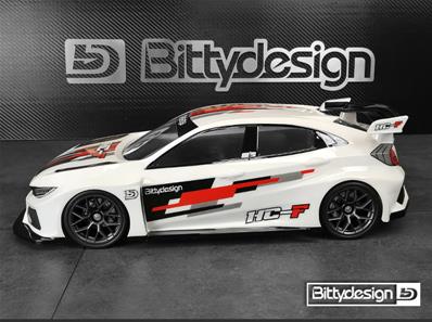 UK-HC-F 1/10 FWD body BITTYDESIGN