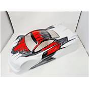 UK-Hyper GT8 body paint (White/Fluorescent Red/Gun metal)  BITTYDESIGN