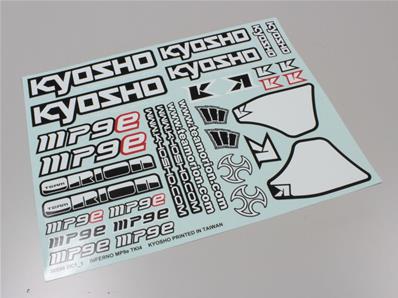 UK-Decal (MP9e TKI4) KYOSHO