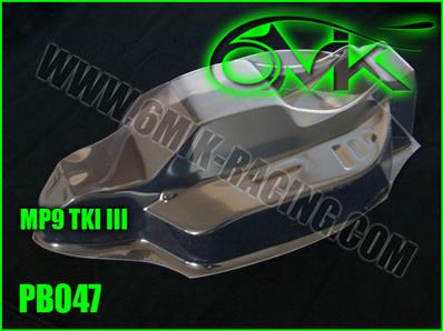 UK-Body lexan for Kyosho MP9 Tki3 "Front cab" (unpainted) 6-MIK