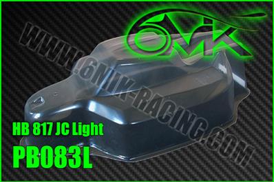 UK-Body lexan "JC" light HB 815/817 (unpainted) 6-MIK