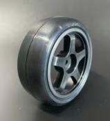 UK-Slick Tires (Belted) on 5-Spoke Wheel, Pre-glued (4) RIDE