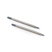 UK-Shock Shafts (B length, 63mm, steel, 2pcs) TEKNO RC