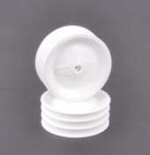 UK-Front Wheels White (pr) - TC,CC,PC SCHUMACHER RACING