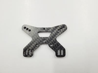 UK-Carbon Front schock Tower for Associated B84 LR-PROD