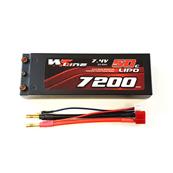 UK-Accu 7200 50c 2S 7.4v (prise PK 5mm) 2S2P WS-LINE