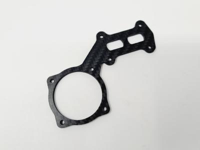 UK-Central differential plate CARBON 3mm for fan 40x40mm for HYPER VS2E / VSE WS-LINE