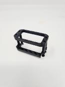 UK-Carbon steering servo mount BLACK for EB48 2.0 / ET48 2.0 LR PROD