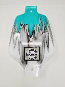 UK-Painted body ST4-Falcon white/silver/emerald green for S35-4E SWORKZ