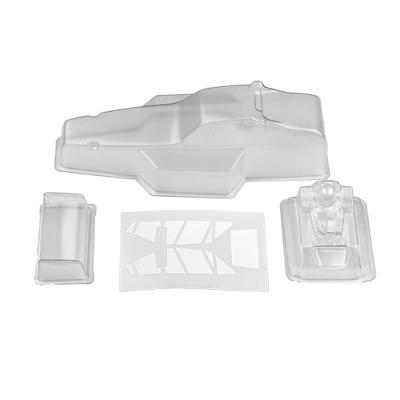 UK-Model 24 Protech Body Set, Clear TEAM-ASSOCIATED