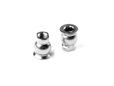 UK-X4 Lower Arm Ball Universal 6.0mm- HUDY Spring Steel (2) X-RAY