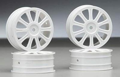 UK-Rulux 1/10 B44 Fr Wheel White (4) J-CONCEPTS