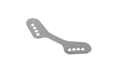 UK-XB8 Front Shock Tower Protector - Laser Cut - Hardened Steel X-RAY