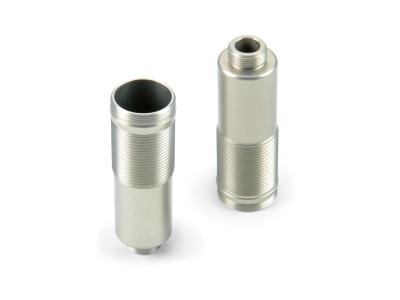 UK-Alu rear shock body 55mm (2) XB8/XB8E X-RAY