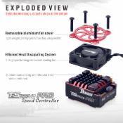 UK-ESC TS160V2 PRO 1/10 (2/3s) 160A Black SURPASS HOBBY