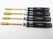 UK-Nut driver set TIN 4.0/5.5/7.0/8.0mm WSLINE