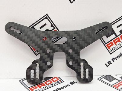 UK-Carbon rear shock tower "GRIP OPTIMISE" for Associated B84 LR-PROD