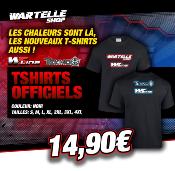 UK-Wartelle Shop/WS Line T-Shirt RED writing - 2022 WS-LINE