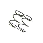 UK-Spring Fr/Rr White 811GT 31.5lbs (2) SERPENT RACING
