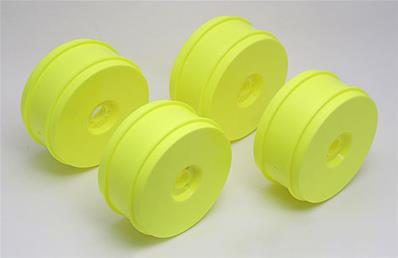UK-1:8 Buggy Wheels, 83 mm, 17 mm Hex, yellow TEAM-ASSOCIATED