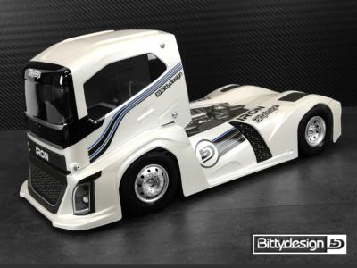 UK- "IRON" Truck 1/10 190mm Bodyshell (unpainted) BITTYDESIGN