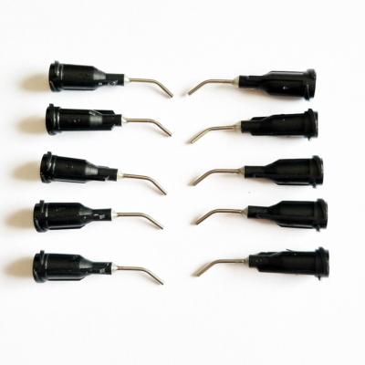 UK-Bended metal medim gluing tips (10) DONUTS RACING