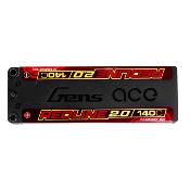 UK-Accu Lipo Red Line 2.0 Stick 2S HV 7.6V 140C 6600 5mm GENS ACE