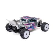 UK-1/28 Micro-T 2S 2WD RTR Race Buggy (Battery & Charger Included), Silver LOSI