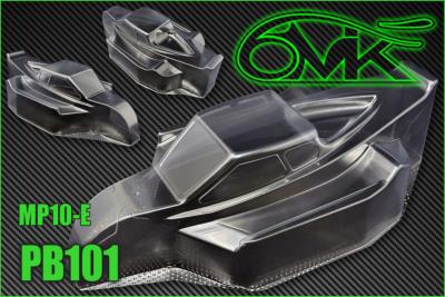 UK-Body lexan for Kyosho MP10-E (unpainted) 6-MIK