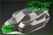 UK-Body lexan for MBX8 Stock (unpainted) 6-MIK
