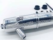 UK-Power Exhaust System Polished EFRA 2099 "Performance" Off Road SWORKZ