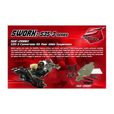 UK-S35-3 Conversion Kit Rear Wide Suspension SWORKZ