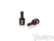 UK-Spring Steel Light Weight Diff. Joint ( For Team Associated RC10 B7 ) 2pcs. T-WORK'S