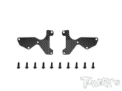 UK-Graphite Front A-arm Stiffeners ( For Mugen MBX8/Mugen MBX8R ) T-WORK'S