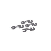 UK-Alloy Ride Height Spacer 0.75mm - Atom 2/3 (pk4) SCHUMACHER RACING
