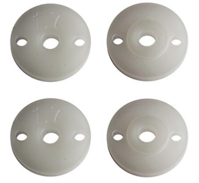 UK-FT 12mm Shock Pistons V2, 2x1.7, thin TEAM-ASSOCIATED