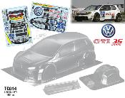 UK-1/10 Golf GTI, 190mm (unpainted) TEAM C