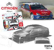 UK-1/10 Citroen WRC 190mm (unpainted) TEAM C