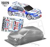 UK-1/10 Peugeot 306 190mm (unpainted) TEAM C