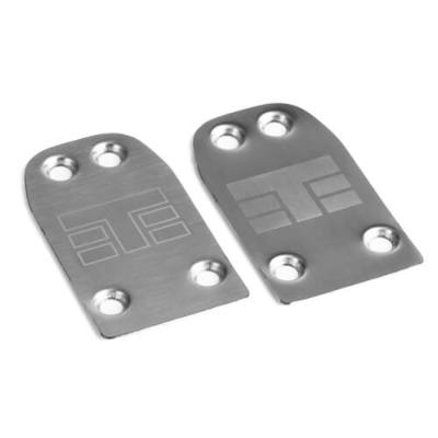 UK-Skid plate arrière acier pour NB48 2.1 (2) TEKNO-RC