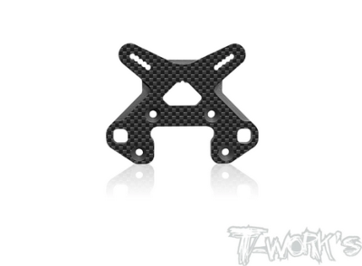 UK-Graphite Front Shock Tower 4mm ( For Team Associated RC8 B4 ) T-WORK'S