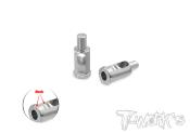 UK-Titanium King Pin L ( Kyosho MP11 ) 2pcs. T-WORK'S