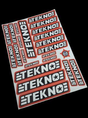 UK-Stickers TEKNO RC 2025 - différents choix de couleurs WS-LINE