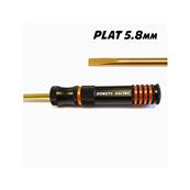 UK-5.8mm TiCo TEAM Flat screwdriver  DONUTS RACING